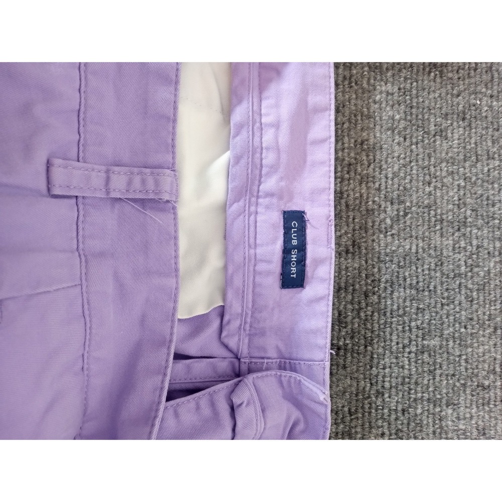 Vineyard Vines Golf Shorts Men's W33 Violet Chino Preppy Casual Southern Whale - Picture 6 of 11
